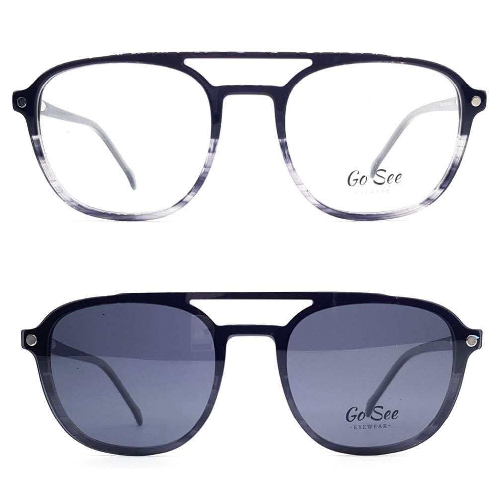 CP001 51MM C.3 BLACK AND TRANSPARENT