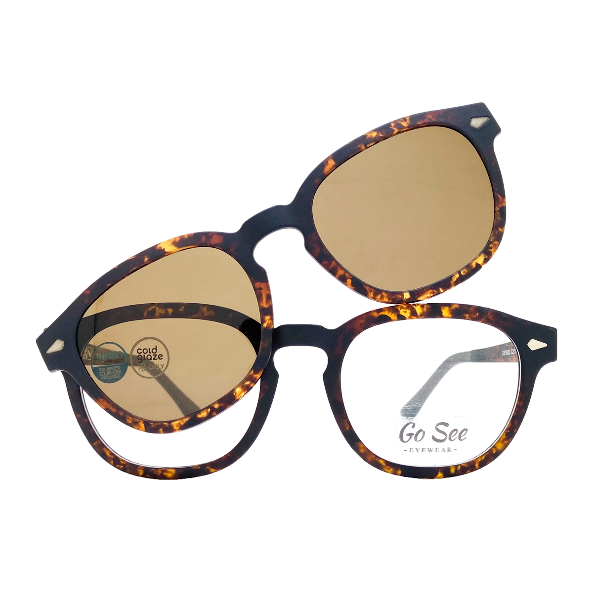 GSU83 C.2 51MM RETRO TORTOISE SHELL